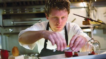 廚師準備無蟲食物