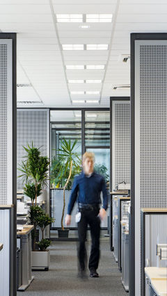 使用飛利浦辦公室照明來提升工作區的生產力