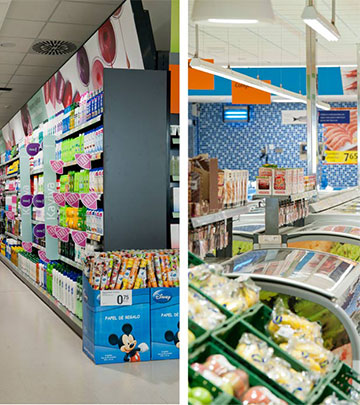 飛利浦 LED 照明為瓦倫西亞的 Consum 超市商品增色不少