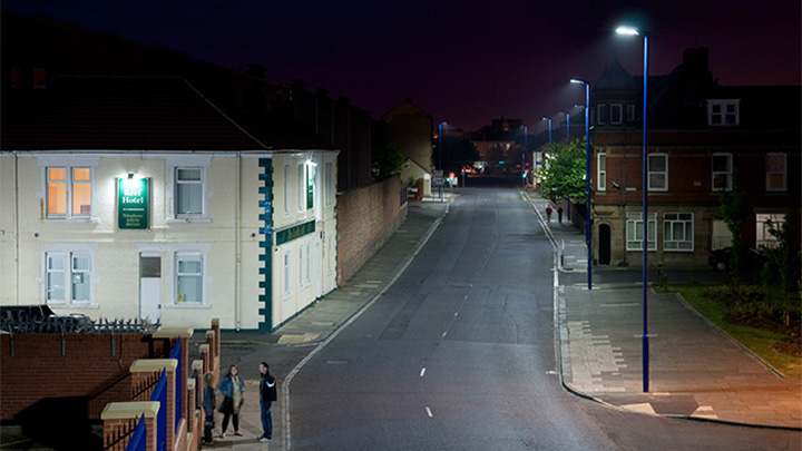 名為 SpeedStar 的飛利浦 LED 街燈為攝政街打造自然光線