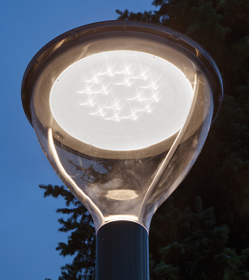 應用全新 Metronomis LED 照明的市公園