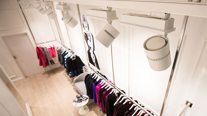 飛利浦店鋪照明為 Bizuu 店面提供時尚節能的照明設計