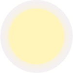 柔和的白光發光效果